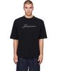 JACQUEMUS JACQUEMUS Black 'The Jacquemus' T-shirt - 1