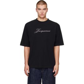 JACQUEMUS JACQUEMUS Black 'The Jacquemus' T-shirt