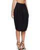 JACQUEMUS JACQUEMUS Black 'The Ovalo' Midi Skirt - 2