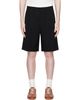 JACQUEMUS JACQUEMUS Black 'The Ovalu' Shorts - 1