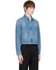 JACQUEMUS JACQUEMUS Blue 'La Veste de-Nîmes Canevas' Denim Jacket - 2