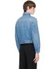 JACQUEMUS JACQUEMUS Blue 'La Veste de-Nîmes Canevas' Denim Jacket - 3