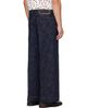 JACQUEMUS JACQUEMUS Blue 'Le de-Nîmes' Jeans - 3