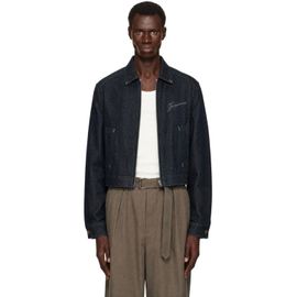 JACQUEMUS JACQUEMUS Blue 'The Canevas de-Nîmes' Denim Jacket
