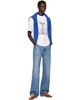 JACQUEMUS JACQUEMUS Blue 'The De-Nimes' Straight Jeans - 4