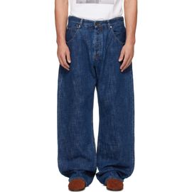 JACQUEMUS JACQUEMUS Blue 'The de-Nîmes Tempo' Jeans