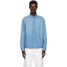 JACQUEMUS JACQUEMUS Blue 'The Simon Denim' Shirt