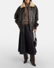 Jacquemus Jacquemus Bombardier shearling-trimmed leather bomber jacket - 2