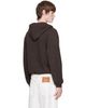 JACQUEMUS JACQUEMUS Brown 'Le Montaigne' Hoodie - 3