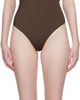 JACQUEMUS JACQUEMUS Brown 'The Cabana' Swimsuit - 1
