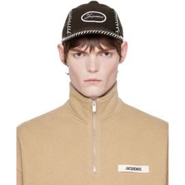 JACQUEMUS JACQUEMUS Brown 'The Casco baseball' Cap