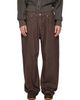 JACQUEMUS JACQUEMUS Brown 'The de-Nîmes Tempo' Jeans - 1