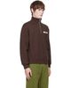 JACQUEMUS JACQUEMUS Brown 'The Gros Grain zipped-rollneck' Sweatshirt - 2