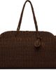 JACQUEMUS JACQUEMUS Brown 'The large raffia Turismo' Bag - 1