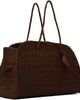JACQUEMUS JACQUEMUS Brown 'The large raffia Turismo' Bag - 2