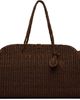 JACQUEMUS JACQUEMUS Brown 'The large raffia Turismo' Tote - 1