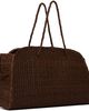 JACQUEMUS JACQUEMUS Brown 'The large raffia Turismo' Tote - 3
