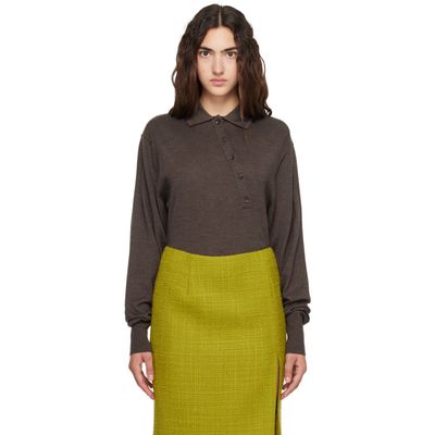 JACQUEMUS JACQUEMUS Brown 'The Merino' Bodysuit