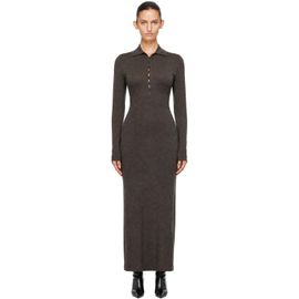 JACQUEMUS JACQUEMUS Brown 'The Merino Polo' Maxi Dress
