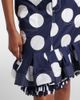 Jacquemus Jacquemus Cabana printed cotton poplin midi skirt - 4