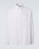 Jacquemus Jacquemus Camargue embroidered striped cotton shirt - 1