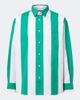 Jacquemus Jacquemus Camargue striped cotton poplin shirt - 1