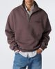 Jacquemus Jacquemus Camionneur half-zip cotton jersey sweatshirt - 3