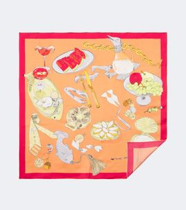 Jacquemus Jacquemus Cocktail silk scarf