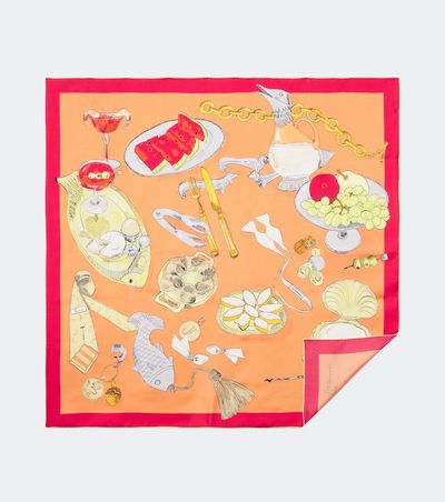 Jacquemus Jacquemus Cocktail silk scarf