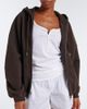 Jacquemus Jacquemus Corso cotton fleece zip-up hoodie - 2