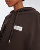 Jacquemus Jacquemus Corso cotton fleece zip-up hoodie - 3