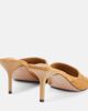 Jacquemus Jacquemus Cubisto 70 croc-effect suede mules - 2