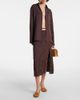 Jacquemus Jacquemus Cubisto 70 croc-effect suede mules - 3