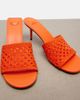 Jacquemus Jacquemus Cubisto woven raffia-effect mules - 6