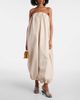 Jacquemus Jacquemus Doubles snake-effect leather mules - 3