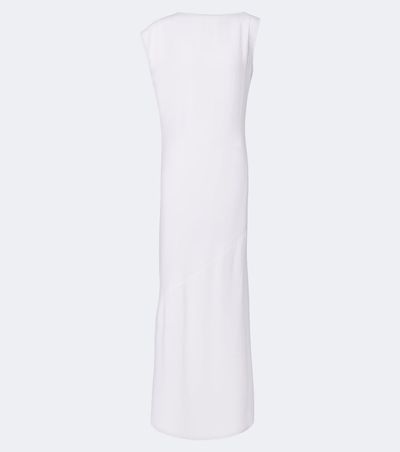 Jacquemus Jacquemus Drapée jersey maxi dress