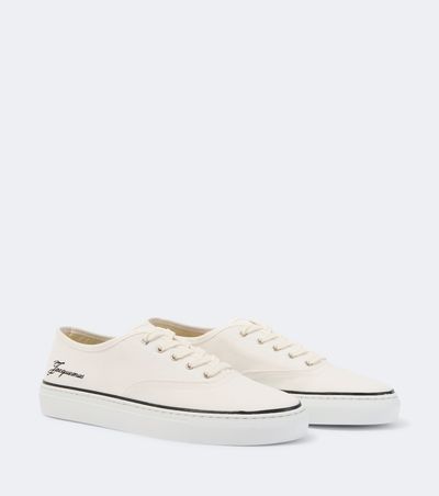 Jacquemus Jacquemus Embroidered canvas sneakers
