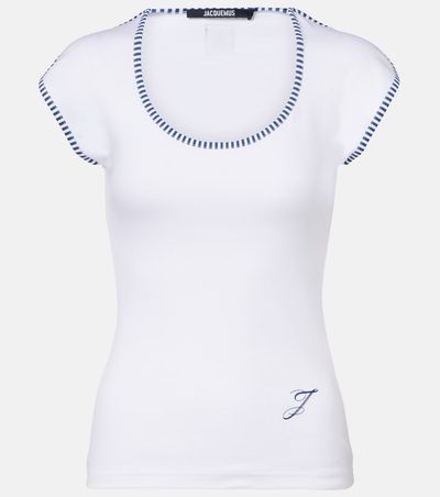 Jacquemus Jacquemus Espiral cotton jersey T-shirt
