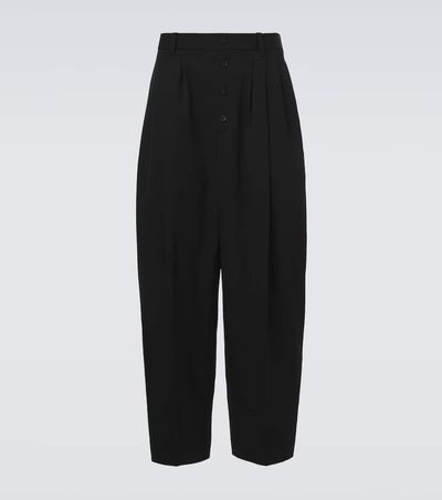 Jacquemus Jacquemus Fernando pleated wool tapered pants