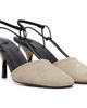 JACQUEMUS JACQUEMUS Gray 'Les Sandales Pina' Heels - 4