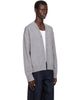 JACQUEMUS JACQUEMUS Gray 'The Buttoned' Cardigan - 2