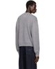 JACQUEMUS JACQUEMUS Gray 'The Buttoned' Cardigan - 3