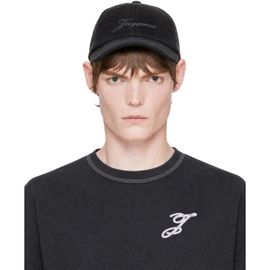 JACQUEMUS JACQUEMUS Gray 'The Cachemiro baseball' Cap