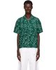 JACQUEMUS JACQUEMUS Green 'The Fonccio' Shirt - 1