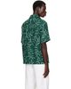 JACQUEMUS JACQUEMUS Green 'The Fonccio' Shirt - 3