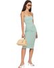 JACQUEMUS JACQUEMUS Green 'The Sera knit' Midi Dress - 4