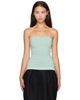 JACQUEMUS JACQUEMUS Green 'The Sera knit' Tube Top - 1