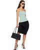 JACQUEMUS JACQUEMUS Green 'The Sera knit' Tube Top - 4