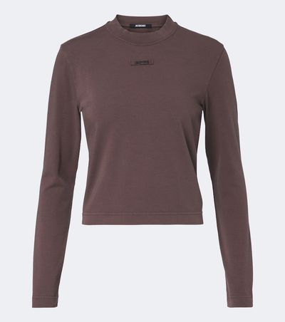 Jacquemus Jacquemus Gros Grain cotton-blend jersey T-shirt