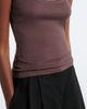 Jacquemus Jacquemus Grosgrain cotton jersey tank top - 4